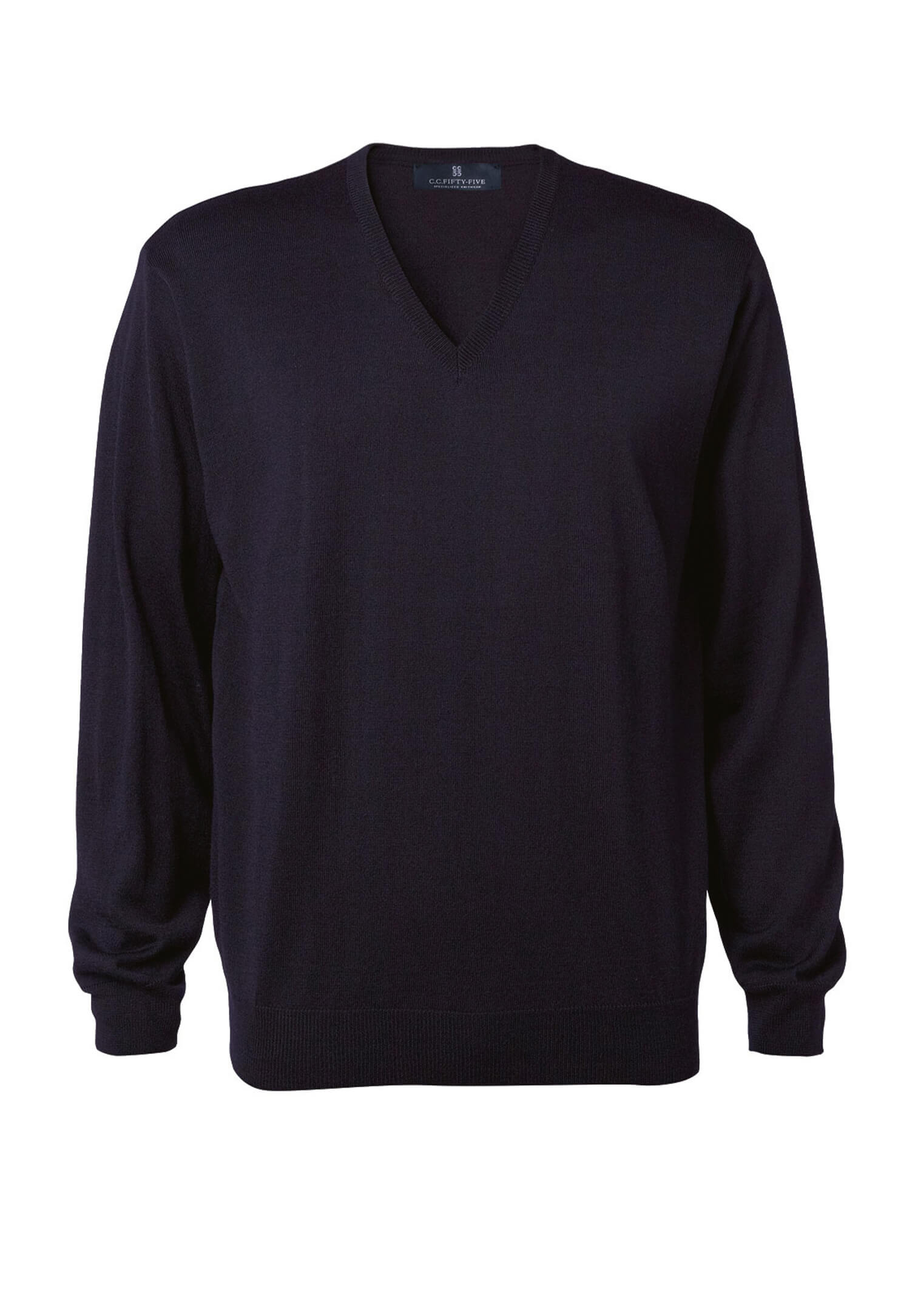 herren feinstrick pullover modern fit - marine - l