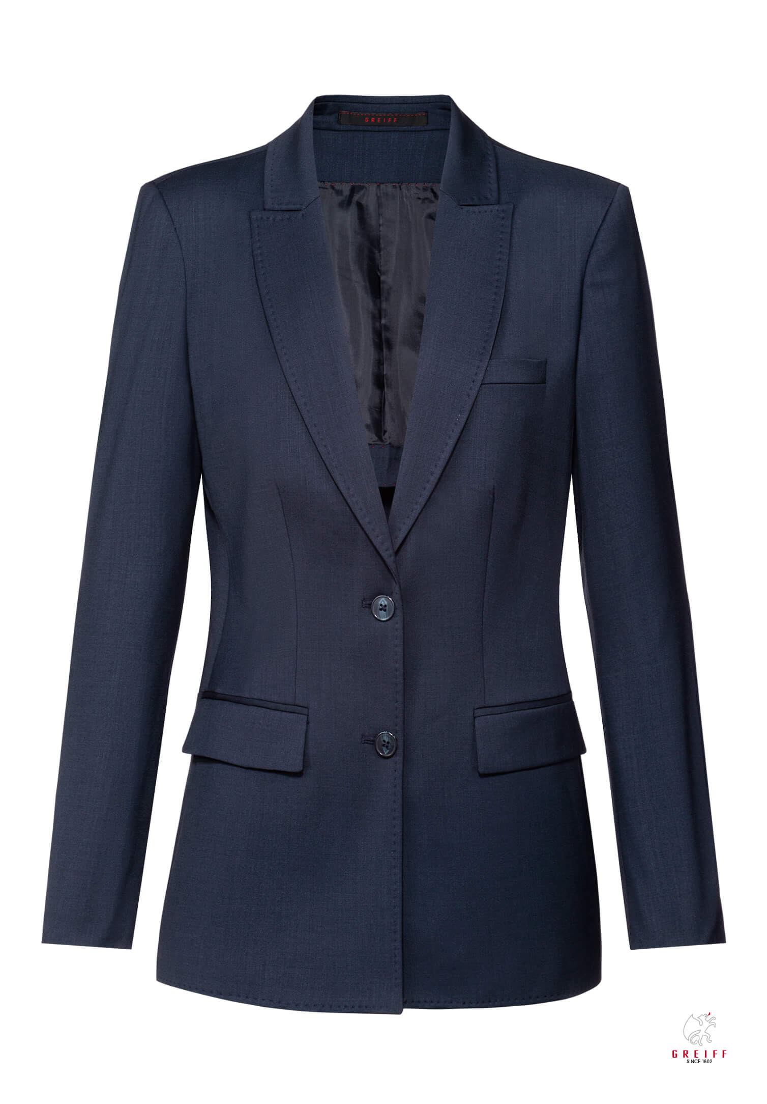 aeria langblazer modern fit - dunkelblau - 38