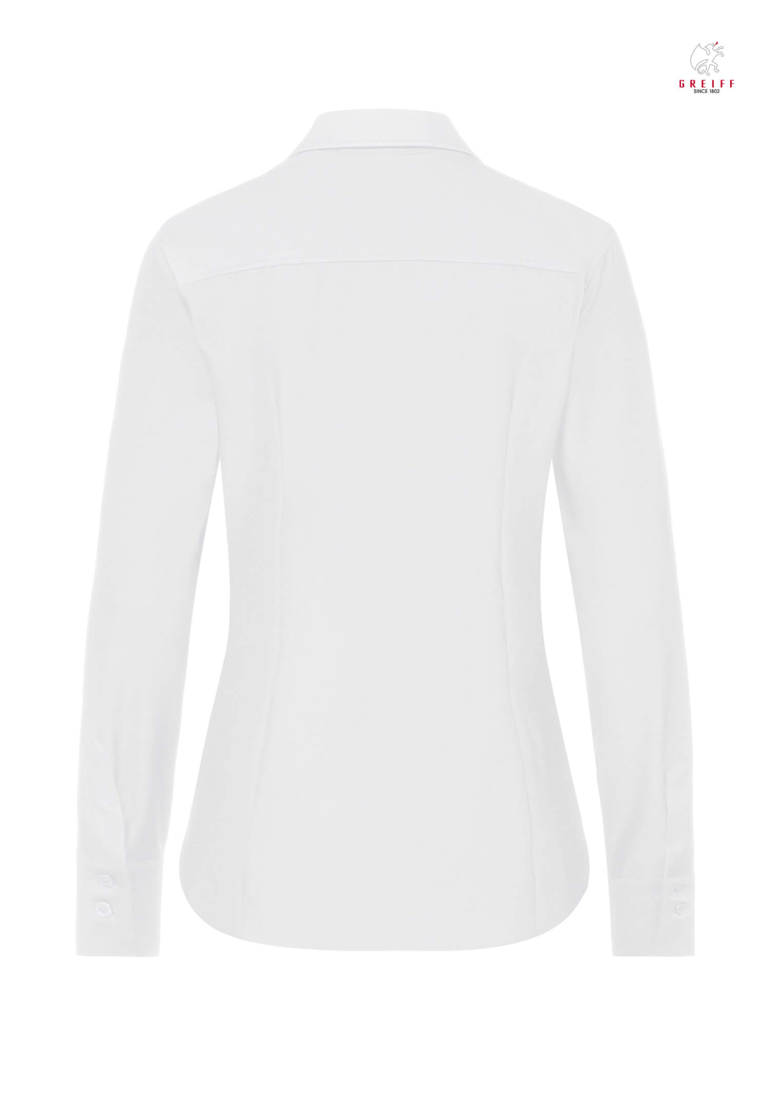 jerseybluse modern fit - weiß - 38