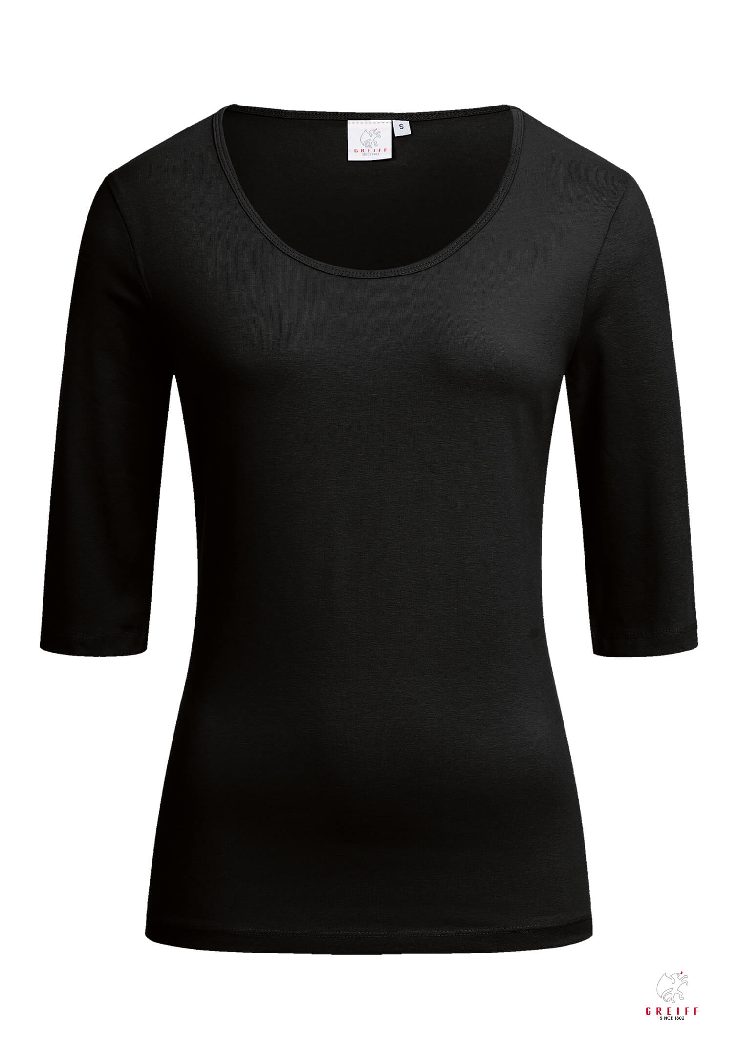 Damen Shirt 3/4 - taupe - S
