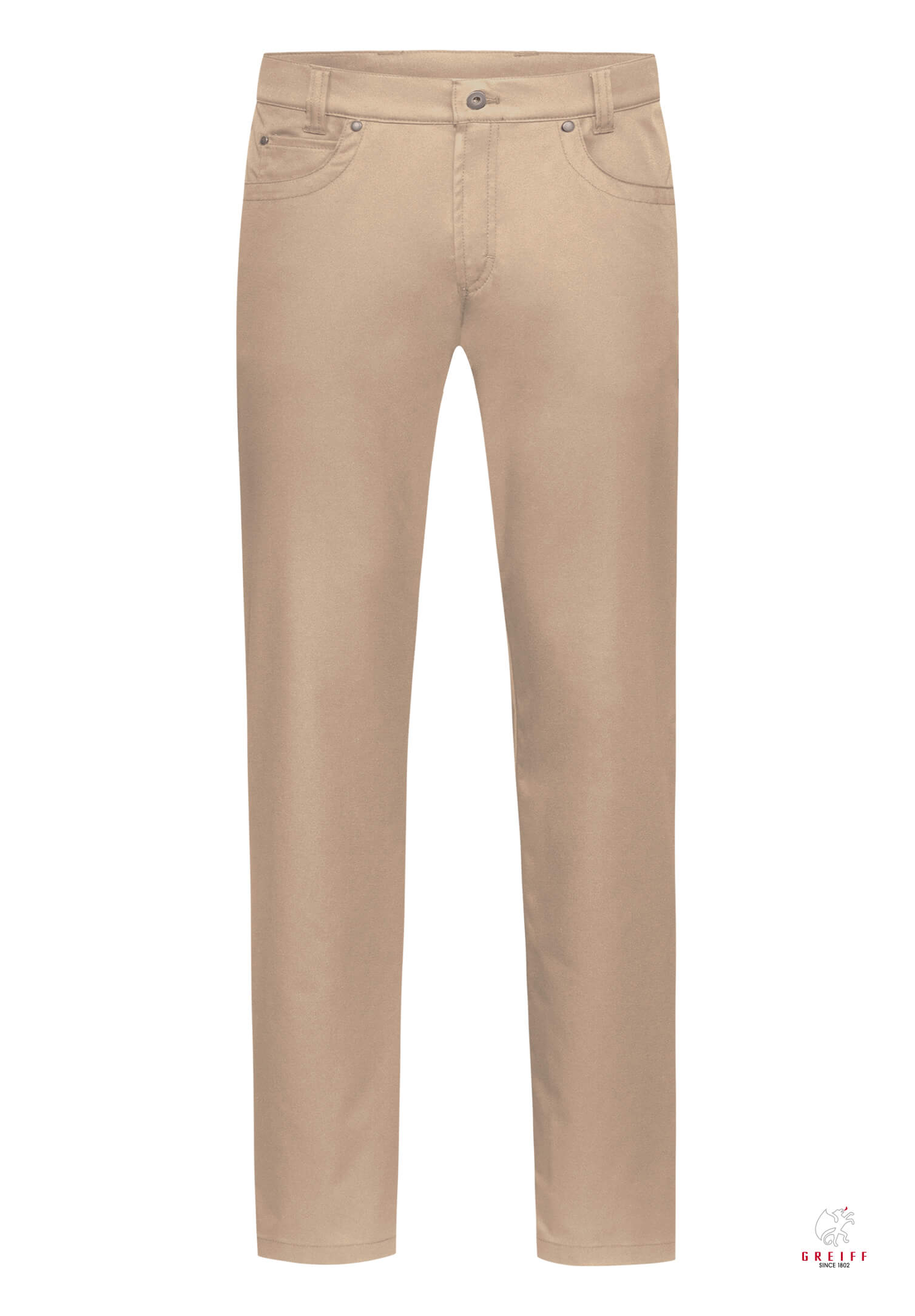herren casual 5-pocket hose modern fit - sand - 106