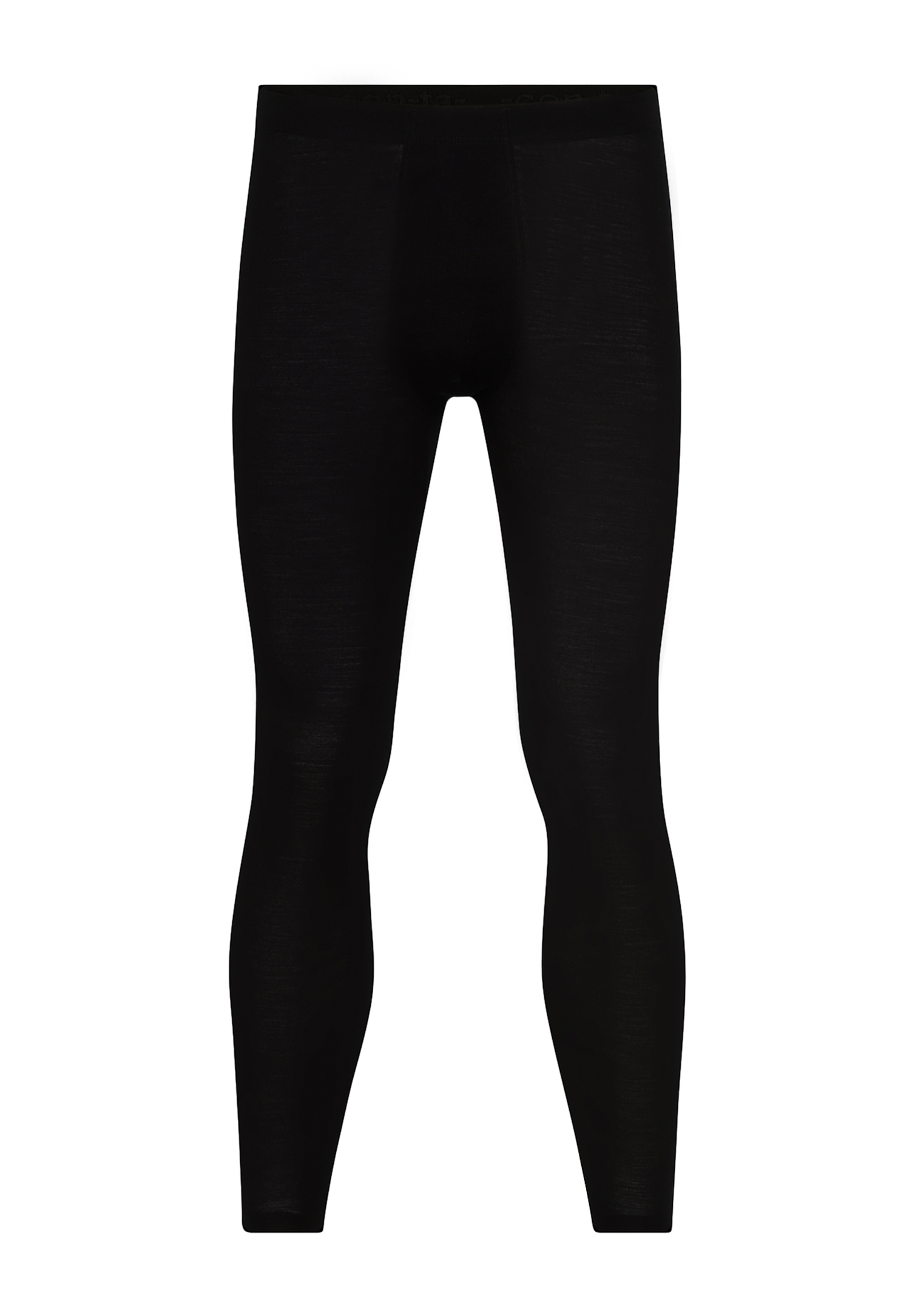 herren hose merino - schwarz - 5/m