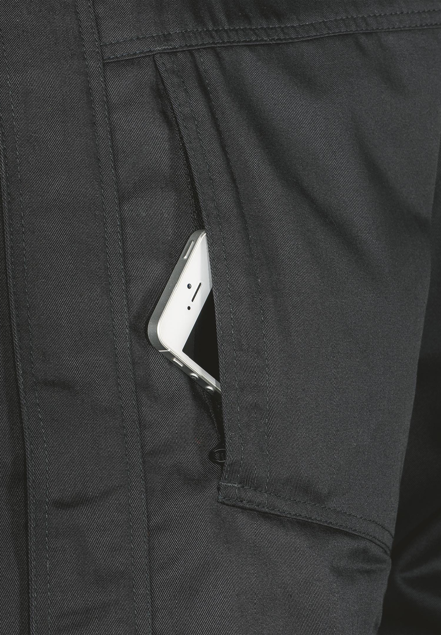 arbeitsjacke - anthrazit / schwarz - 6xl
