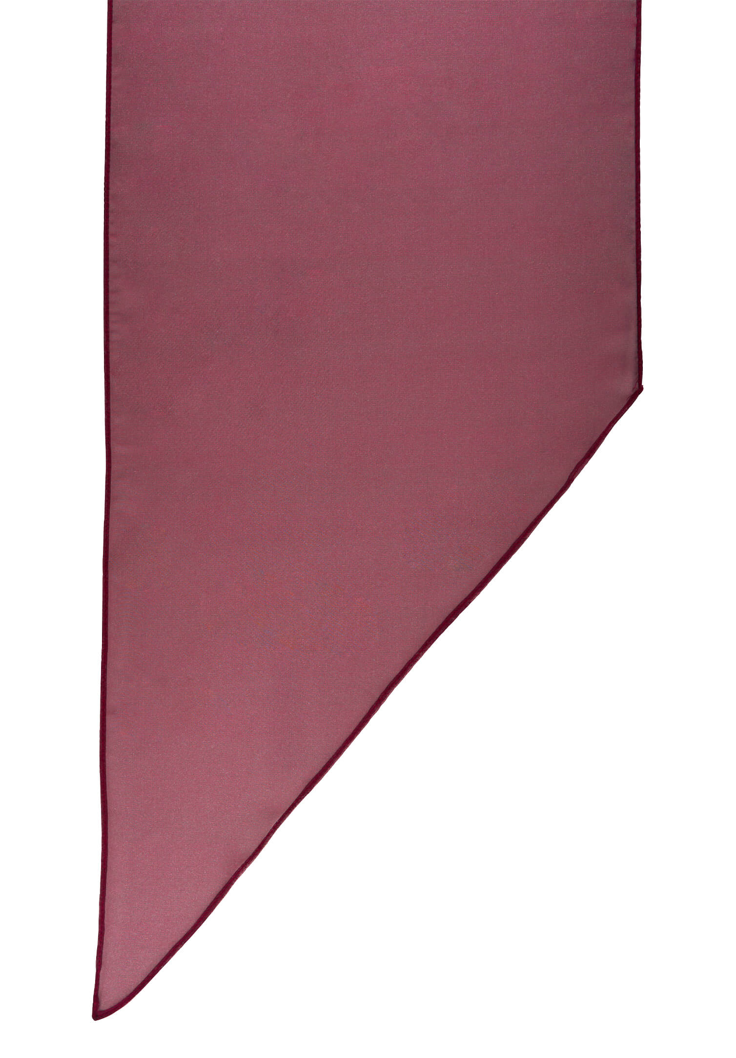 Tuch bordeaux - dezentes Waffelmuster - 140 x 30 cm