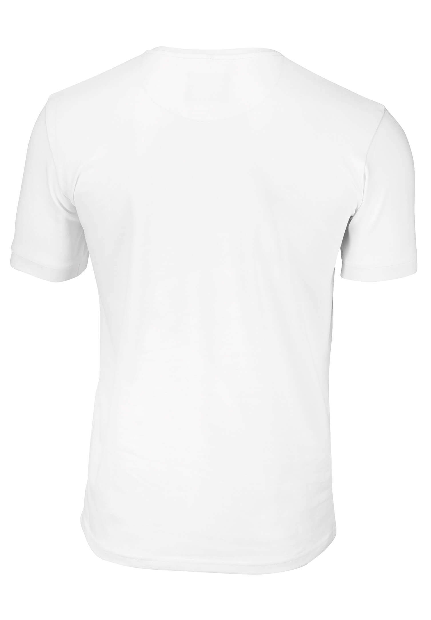 herren piqué shirt - weiß - xl