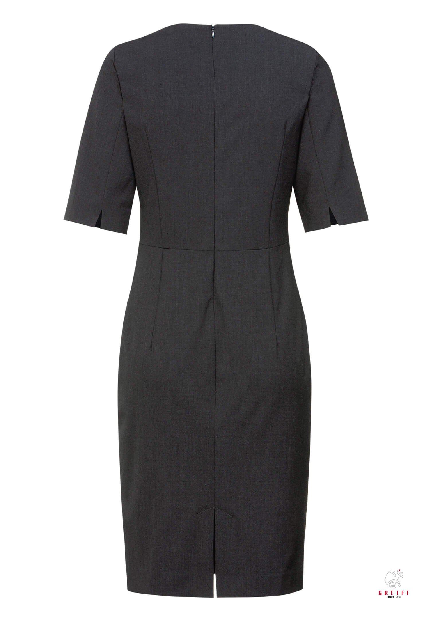 luxia kleid modern fit - anthrazit - 34